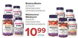 Jean Coutu Biotine/Biotin selected products offer