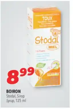 Familiprix BOIRON, Stodal, Sirop/Syrup, 125 ml offer