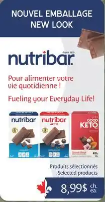 Jean Coutu NUTRIBAR Selected products offer