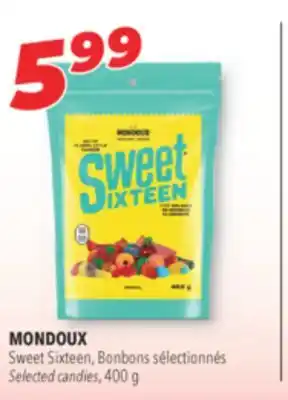 Familiprix MONDOUX, Sweet Sixteen, Selected candies, 400 g offer