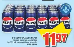 Super C BOISSON GAZEUSE PEPSI | SOFT DRINK offer