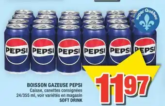 Super C BOISSON GAZEUSE PEPSI | SOFT DRINK offer