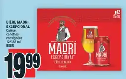 Super C BIÈRE MADRI EXCEPCIONAL | BEER offer