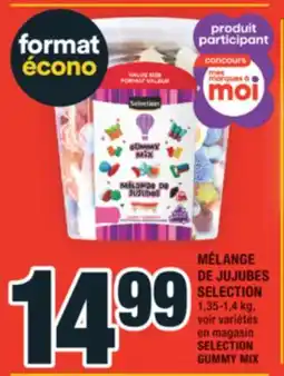 Super C MÉLANGE DE JUJUBES SELECTION | SELECTION GUMMY MIX offer