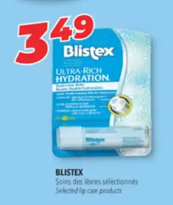 Familiprix Blistex dual-layer SPF15 balm offer