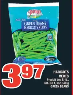 Super C HARICOTS VERTS PERO | GREEN BEANS offer