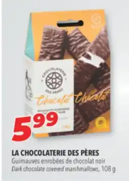 Familiprix LA CHOCOLATERIE DES PÈRES Dark chocolate covered marshmallows offer