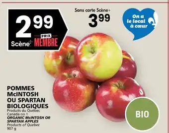 Rachelle-Bery Grocery ORGANIC McINTOSH OR SPARTAN APPLES offer