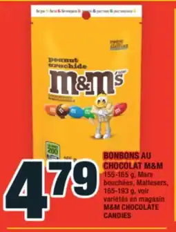 Super C BONBONS CHOCOLAT M & M | M & M CHOCOLATE CANDIES offer