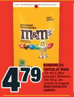 Super C BONBONS CHOCOLAT M & M | M & M CHOCOLATE CANDIES offer