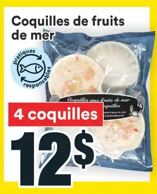 Super C Coquilles de fruits de mer offer