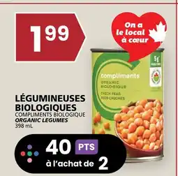 Rachelle-Bery Grocery COMPLIMENTS BIOLOGIQUE LEGUMES offer