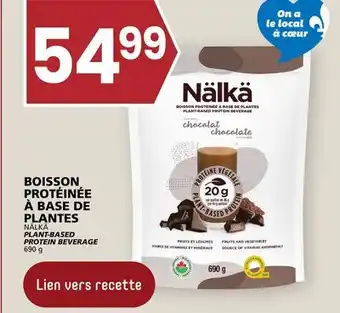 Rachelle-Bery Grocery NÄLKÄ PLANT-BASED PROTEIN BEVERAGE offer