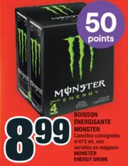 Super C BOISSON ÉNERGISANTE MONSTER | MONSTER ENERGY DRINK offer