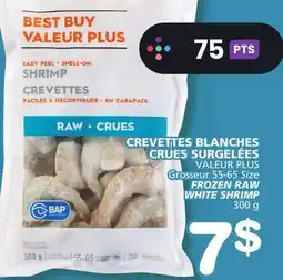 Marches Tradition BEST BUY FROZEN RAW WHITE SHRIMP offer