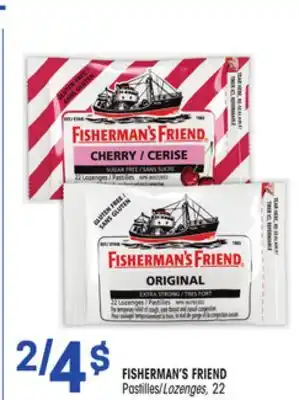 Uniprix FISHERMAN'S FRIEND Pastilles/Lozenges offer