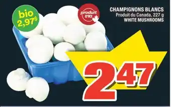 Super C CHAMPIGNONS BLANCS | WHITE MUSHROOMS offer