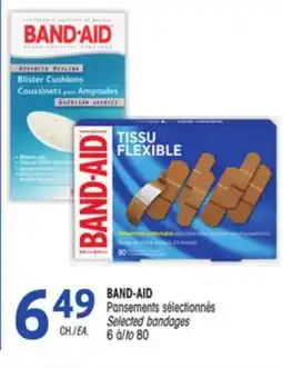 Uniprix BAND-AID Pansements sélectionnés/ Selected bandages offer