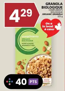 Rachelle-Bery Grocery COMPLIMENTS BIOLOGIQUE ORGANIC GRANOLA offer