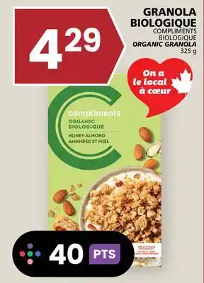 Rachelle-Bery Grocery COMPLIMENTS BIOLOGIQUE ORGANIC GRANOLA offer