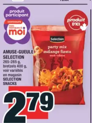 Super C AMUSE-GUEULE SELECTION | SELECTION SNACKS offer