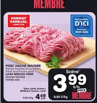 Marches Tradition Fresh and frozen parts LEAN MINCED PORK offer