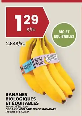 Rachelle-Bery Grocery ORGANIC AND FAIR TRADE BANANAS offer