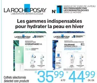 Uniprix LA ROCHE POSAY Coffrets sélectionnés/Selected care products offer