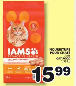 Marches Tradition IAMS CAT FOOD offer