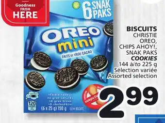 Marches Tradition CHRISTIE OREO, CHIPS AHOY!, SNAK PAKS COOKIES offer