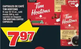 Super C CAPSULES DE CAFÉ TIM HORTONS | TIM HORTONS COFFEE CAPSULES offer