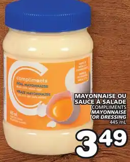 Marches Tradition COMPLIMENTS MAYONNAISE OR DRESSING offer