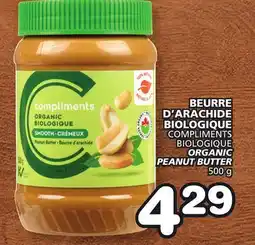 Marches Tradition COMPLIMENTS BIOLOGIQUE ORGANIC PEANUT BUTTER offer