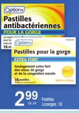 Uniprix OPTION+ Pastilles/Lozenges offer