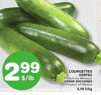 Marches Tradition GREEN ZUCCHINIS offer