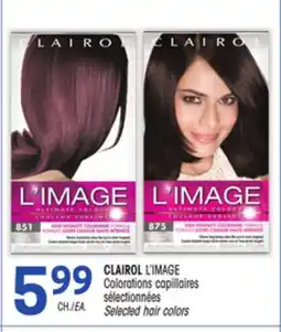 Uniprix CLAIROL L'IMAGE Colorations capillaires sélectionnées/Selected hair colors offer