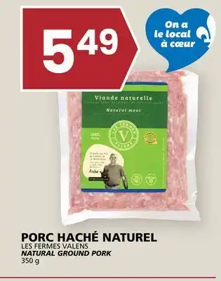 Rachelle-Bery Grocery LES FERMES VALENS NATURAL GROUND PORK offer