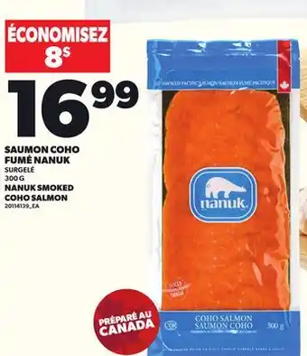 Provigo SAUMON COHO FUMÉ NANUK, 300 G offer