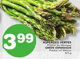 Marches Tradition GREEN ASPARAGUS offer