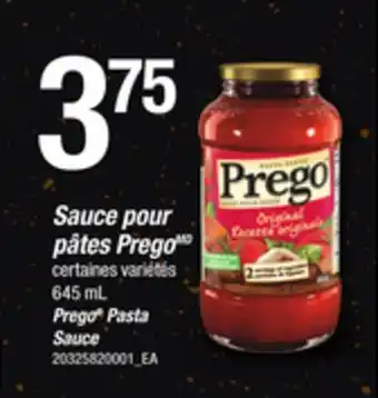 Provigo SAUCE POUR PÂTES PREGOMD 645 mL offer