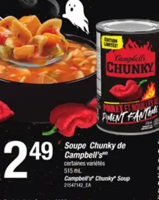 Provigo SOUPE CHUNKY DE CAMPBELL'SMD 515 mL offer