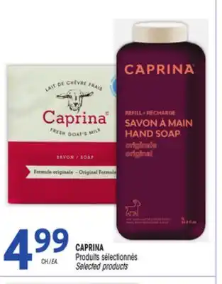 Uniprix CAPRINA Produits sélectionnés/ Selected products offer