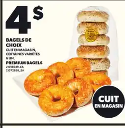 Provigo BAGELS DE CHOIX CUIT EN MAGASIN, 6 UN offer