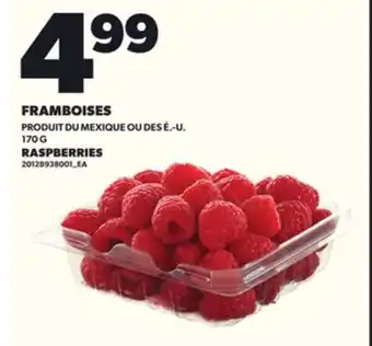 Provigo FRAMBOISES, 170 G offer