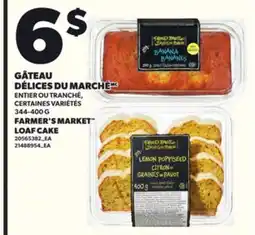 Provigo GÂTEAU DÉLICES DU MARCHÉMC, 344-400 G offer