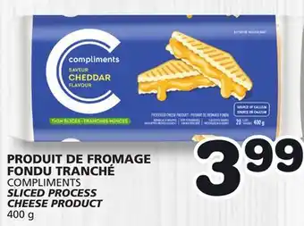 Marches Tradition COMPLIMENTS SLICED PROCESS CHEESE PRODUCT offer