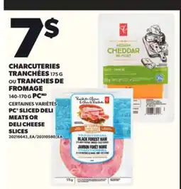 Provigo CHARCUTERIES TRANCHÉES 175 G OU TRANCHES DE FROMAGE ,140-170 G PCMD offer