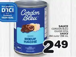 Marches Tradition CORDON BLEU OR ESTA SAUCE offer