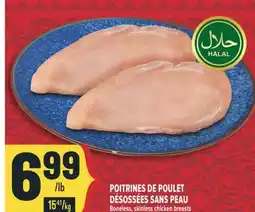 Marché Adonis POITRINES DE POULET DÉSOSSÉES SANS PEAU | Boneless, skinless chicken breasts offer