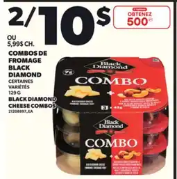 Provigo COMBOS DE FROMAGE BLACK DIAMOND, 129 G offer